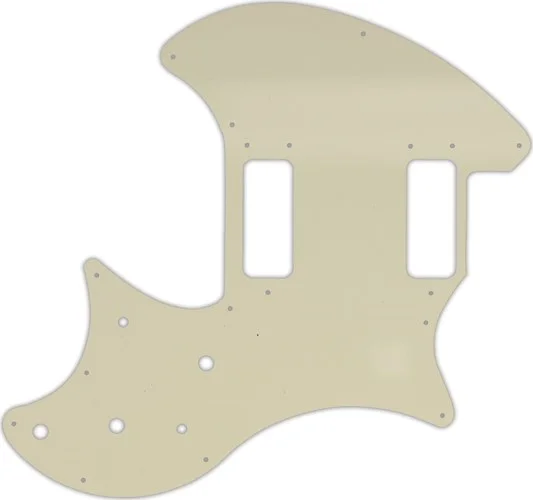 WD Custom Pickguard For Ovation Breadwinner #55S Parchment Solid
