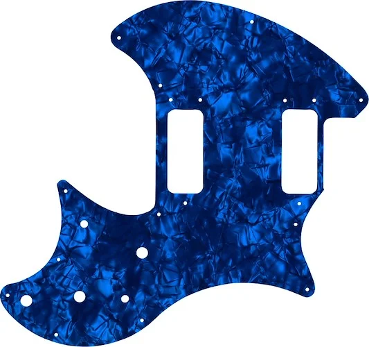 WD Custom Pickguard For Ovation Breadwinner #28DBP Dark Blue Pearl/Black/White/Black