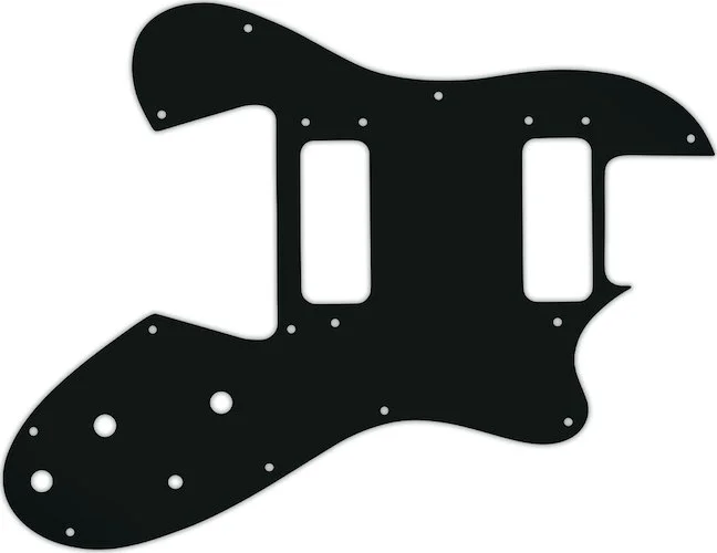 WD Custom Pickguard For Ovation Viper #01A Black Acrylic