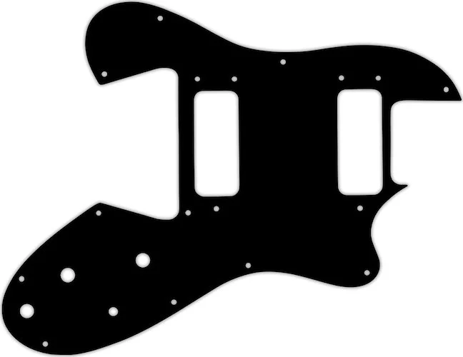 WD Custom Pickguard For Ovation Viper #03G Black/Green/Black