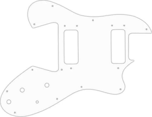 WD Custom Pickguard For Ovation Viper #04R White/Red/White