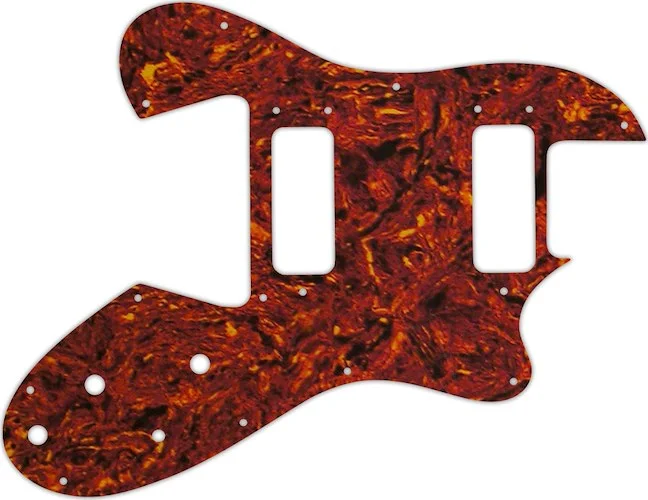 WD Custom Pickguard For Ovation Viper #05W Tortoise Shell/White