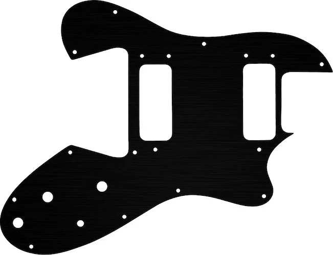 WD Custom Pickguard For Ovation Viper #27T Simulated Black Anodized Thin