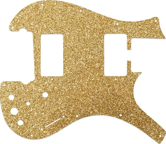 WD Custom Pickguard For Parker Dual Humbucker Nitefly M #60RGS Rose Gold Sparkle 