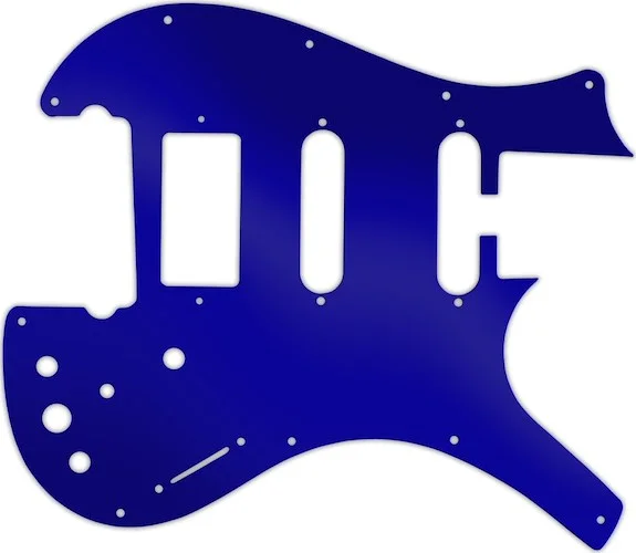 WD Custom Pickguard For Parker Dual Single Coil, Single Humbucker Nitefly SA #10DBU Dark Blue Mirror