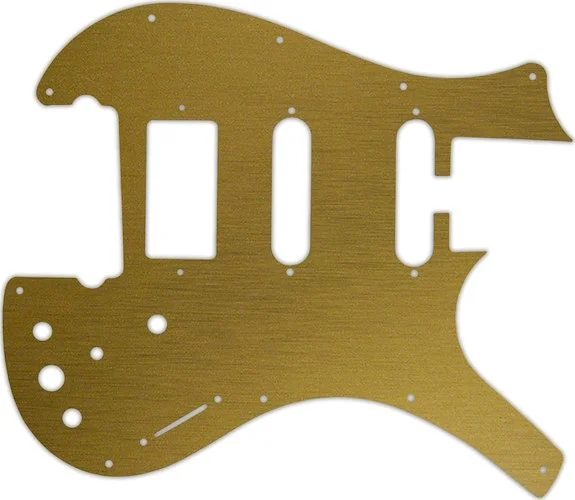 WD Custom Pickguard For Parker Dual Single Coil, Single Humbucker Nitefly SA #14 Simulated Brushed G