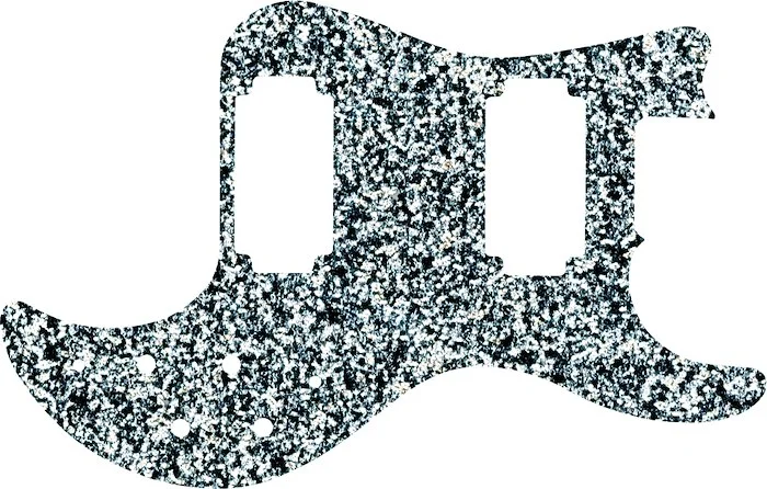 WD Custom Pickguard For Peavey T-40 #60SS Silver Sparkle 