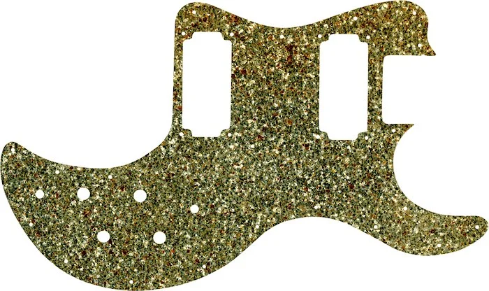 WD Custom Pickguard For Peavey T-60 #60GS Gold Sparkle 