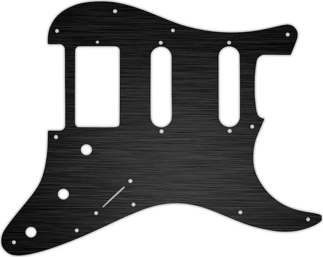 WD Custom Pickguard For Single Humbucker, Dual Single Coil Fender Stratocaster #27 Simulated Black A