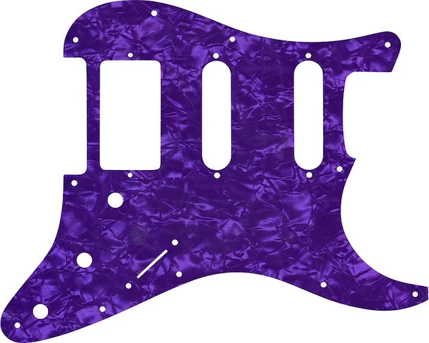 WD Custom Pickguard For Single Humbucker, Dual Single Coil Fender Stratocaster #28PRL Light Purple Pearl