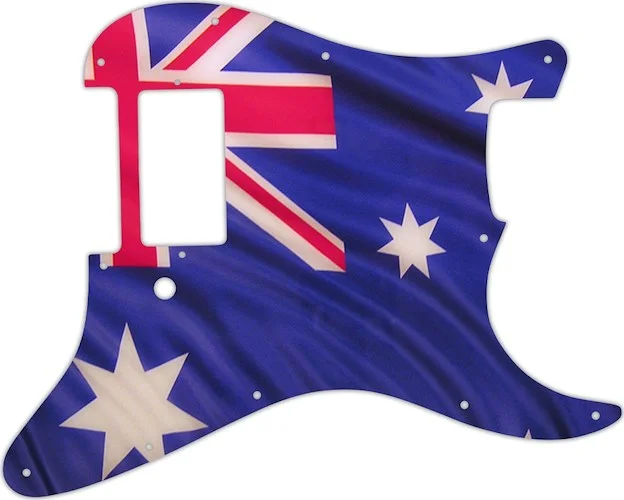 WD Custom Pickguard For Single Humbucker Fender Stratocaster #G13 Aussie Flag Graphic