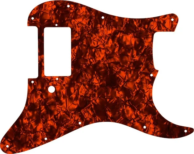 WD Custom Pickguard For Single Humbucker Fender Stratocaster #28OP Orange Pearl/Black/White/Black