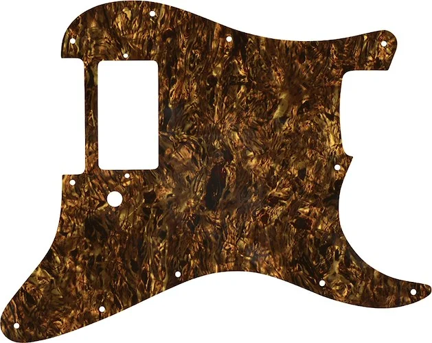 WD Custom Pickguard For Single Humbucker Fender Stratocaster #28TBP Tortoise Brown Pearl