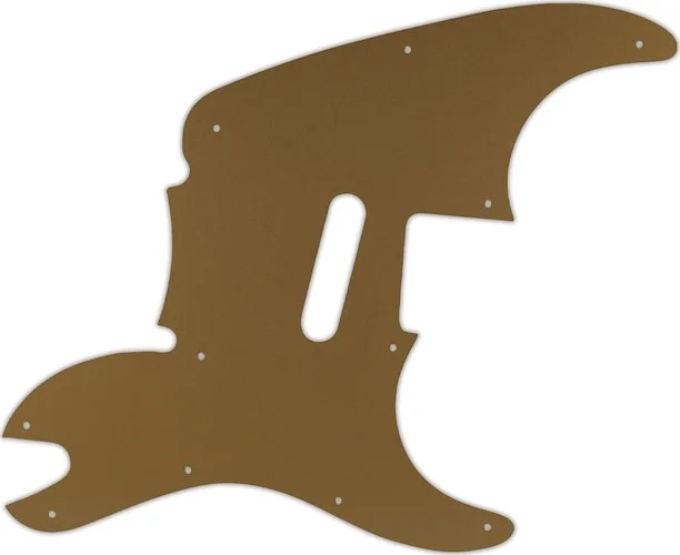 WD Custom Pickguard For Squier By Fender 2013-Present '51 #59 Gold/Clear/Gold