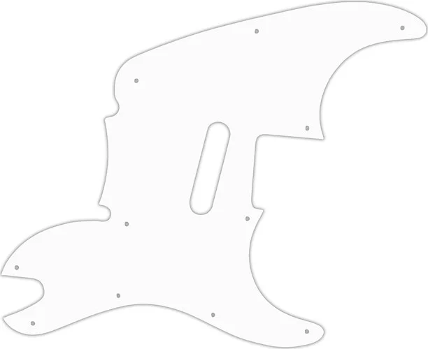 WD Custom Pickguard For Squier By Fender 2013-Present '51 #04R White/Red/White