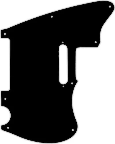 WD Custom Pickguard For Squier By Fender 2020 Paranormal Offset Telecaster #01 Black