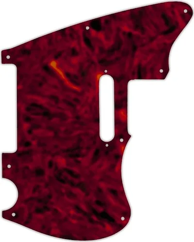 WD Custom Pickguard For Squier By Fender 2020 Paranormal Offset Telecaster #05T Tortoise Shell Solid