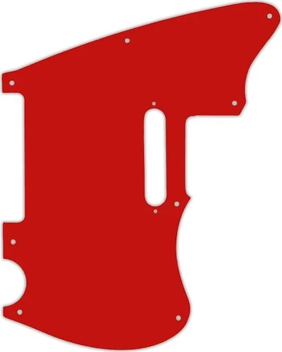 WD Custom Pickguard For Squier By Fender 2020 Paranormal Offset Telecaster #07 Red/White/Red