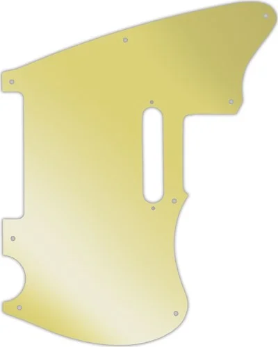 WD Custom Pickguard For Squier By Fender 2020 Paranormal Offset Telecaster #10GD Gold Mirror