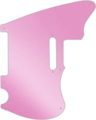 WD Custom Pickguard For Squier By Fender 2020 Paranormal Offset Telecaster #10P Pink Mirror