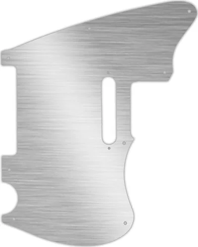 WD Custom Pickguard For Squier By Fender 2020 Paranormal Offset Telecaster #13 Simulated Brushed Sil