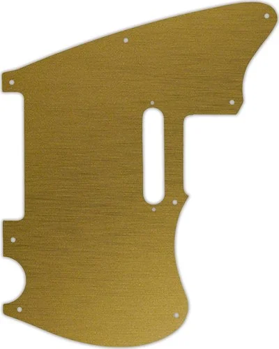 WD Custom Pickguard For Squier By Fender 2020 Paranormal Offset Telecaster #14 Simulated Brushed Gol