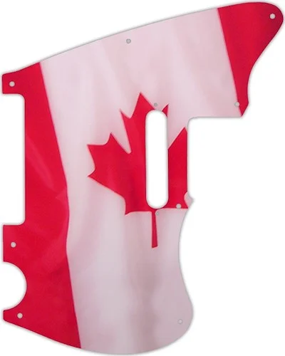 WD Custom Pickguard For Squier By Fender 2020 Paranormal Offset Telecaster #G11 Canadian Flag Graphi