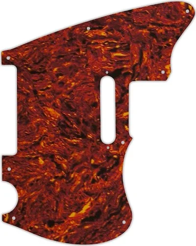 WD Custom Pickguard For Squier By Fender 2020 Paranormal Offset Telecaster #05W Tortoise Shell/White