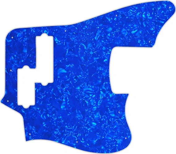 WD Custom Pickguard For Squier By Fender 5 String Vintage Modified Jaguar Bass V Special #28BU Blue 