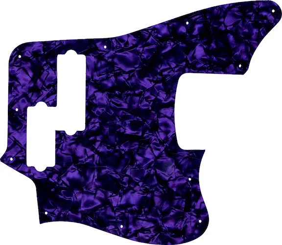 WD Custom Pickguard For Squier By Fender 5 String Vintage Modified Jaguar Bass V Special #28PR Purple Pearl