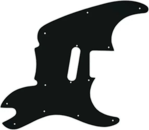 WD Custom Pickguard For Squier By Fender 2004-2006 '51 #01A Black Acrylic