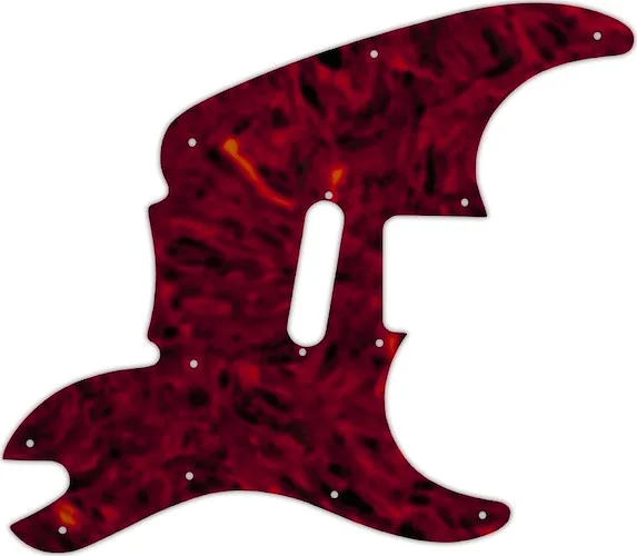 WD Custom Pickguard For Squier By Fender 2004-2006 '51 #05T Tortoise Shell Solid (Semi-Transparent)