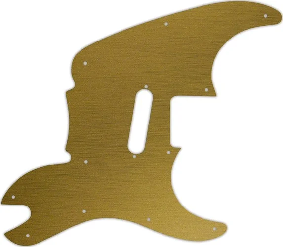 WD Custom Pickguard For Squier By Fender 2004-2006 '51 #14 Simulated Brushed Gold/Black PVC