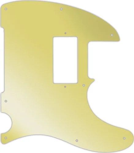 WD Custom Pickguard For Squier By Fender John 5 Signature Telecaster #10GD Gold Mirror