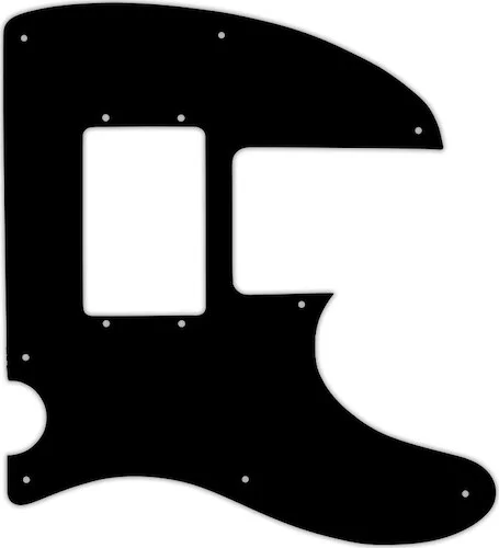 WD Custom Pickguard For Squier By Fender Vintage Modified Telecaster Bass Special #39 Black/#06B Cre
