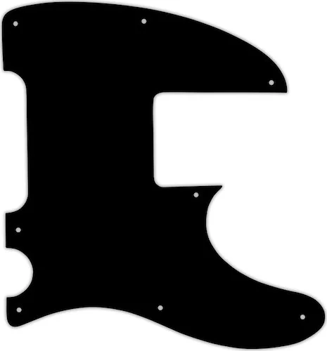 WD Custom Pickguard For Squier By Fender Vintage Modified Telecaster Bass #03 Black/White/Black