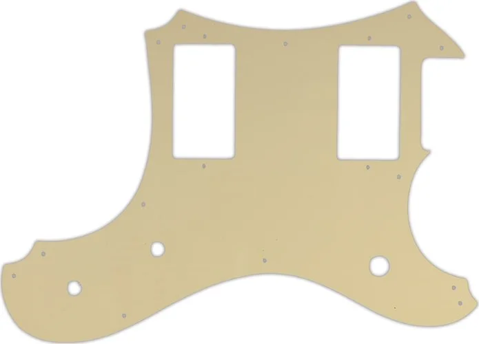 WD Custom Pickguard For Veritas Custom Guitars 2014-2015 Portlander #06B Cream/Black/Cream