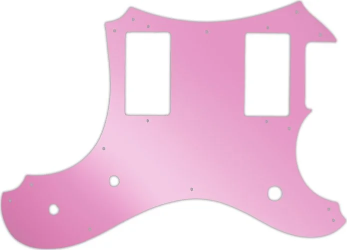 WD Custom Pickguard For Veritas Custom Guitars 2014-2015 Portlander #10P Pink Mirror