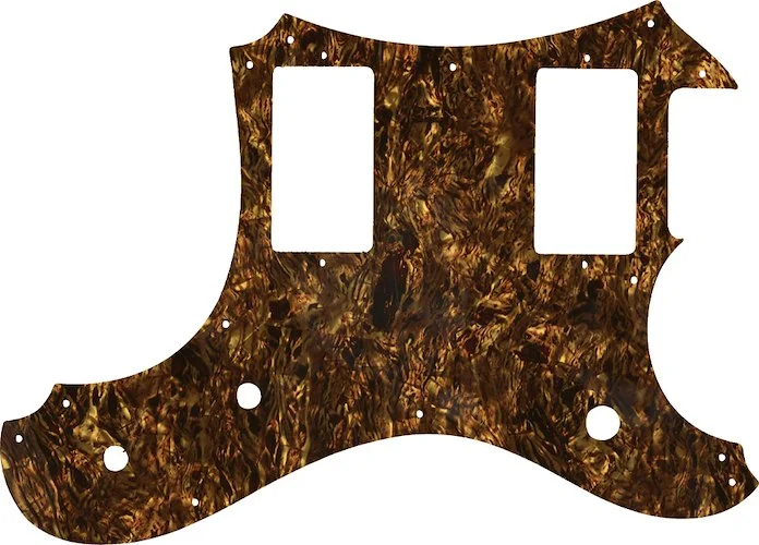 WD Custom Pickguard For Veritas Custom Guitars 2014-2015 Portlander #28TBP Tortoise Brown Pearl
