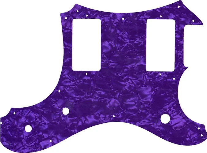 WD Custom Pickguard For Veritas Custom Guitars 2014-2015 Portlander #28PRL Light Purple Pearl