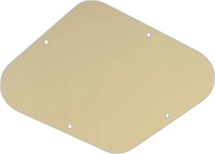 WD Custom Pickguards Electronics Cavity Cover For D'Angelico Guitars #06 Cream