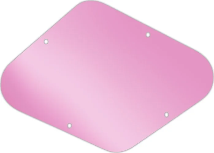 WD Custom Pickguards Electronics Cavity Cover For D'Angelico Guitars #10P Pink Mirror