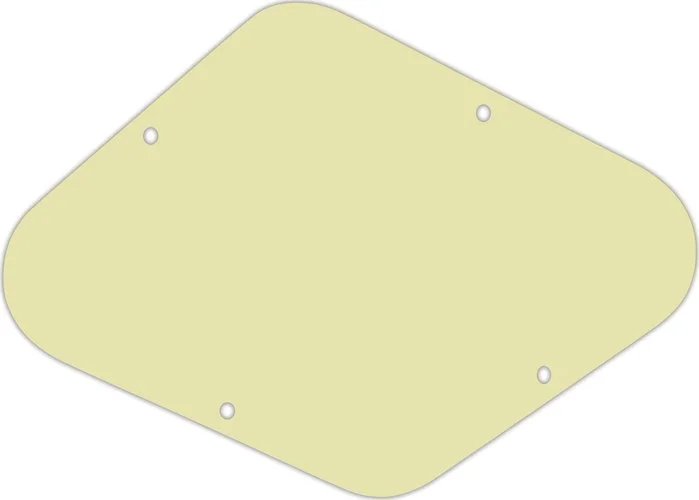WD Custom Pickguards Electronics Cavity Cover For D'Angelico Guitars #34T Mint Green Thin