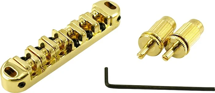 WD Custom Roller Saddle Tune-O-Matic Bridge Gold