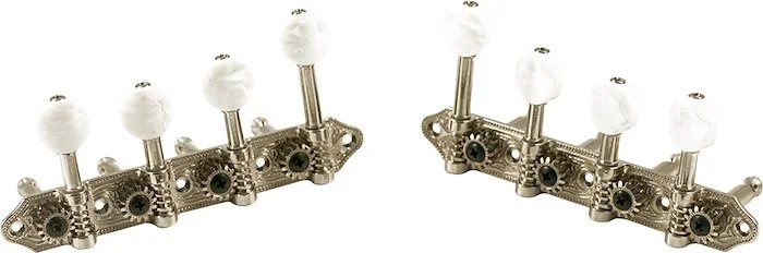 WD Deluxe F Style 15:1 Mandolin Tuning Machines Chrome