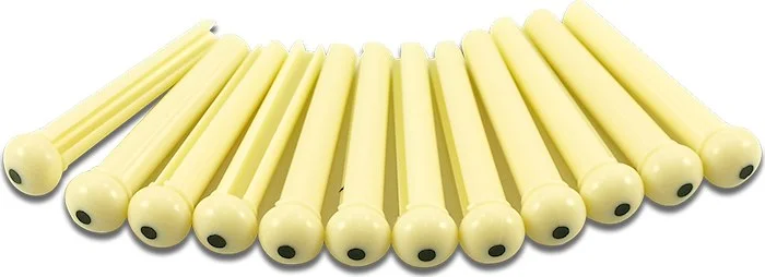 WD Deluxe Traditional Bridge Pins With Dot Bag Of 12 Cream