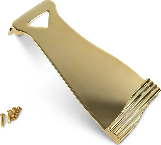 WD Diecast Jazz Guitar Tailpiece Gold