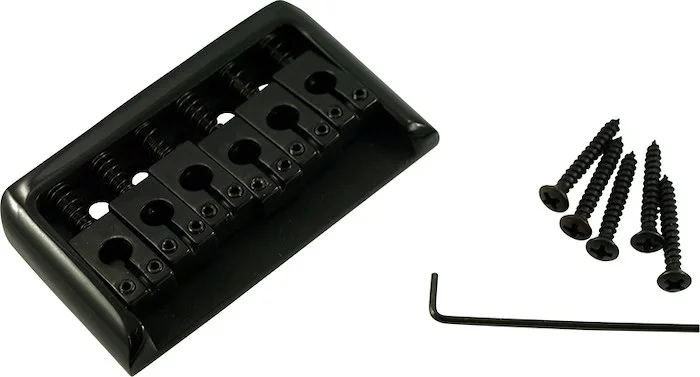 WD Hardtail Bridge For Humbucker Pickup Guitars Black