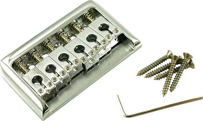 WD Hardtail Bridge For Humbucker Pickup Guitars Chrome