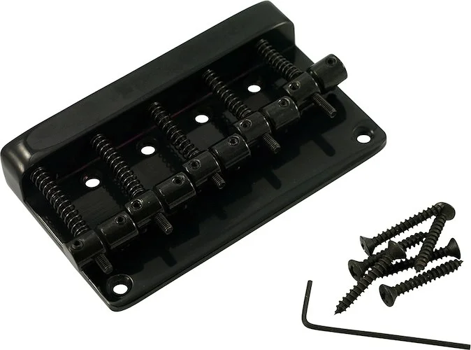 WD Import 5 String Bass Bridge Black